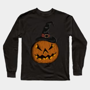 pumpkin witch Long Sleeve T-Shirt